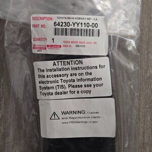 Genuine OEM Toyota RAV4 Hideway Net 2020-2025 Part No. 64230-YY110-00